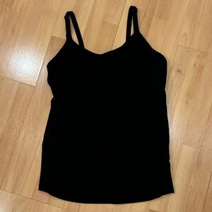 Women's Black Sleeveless Top